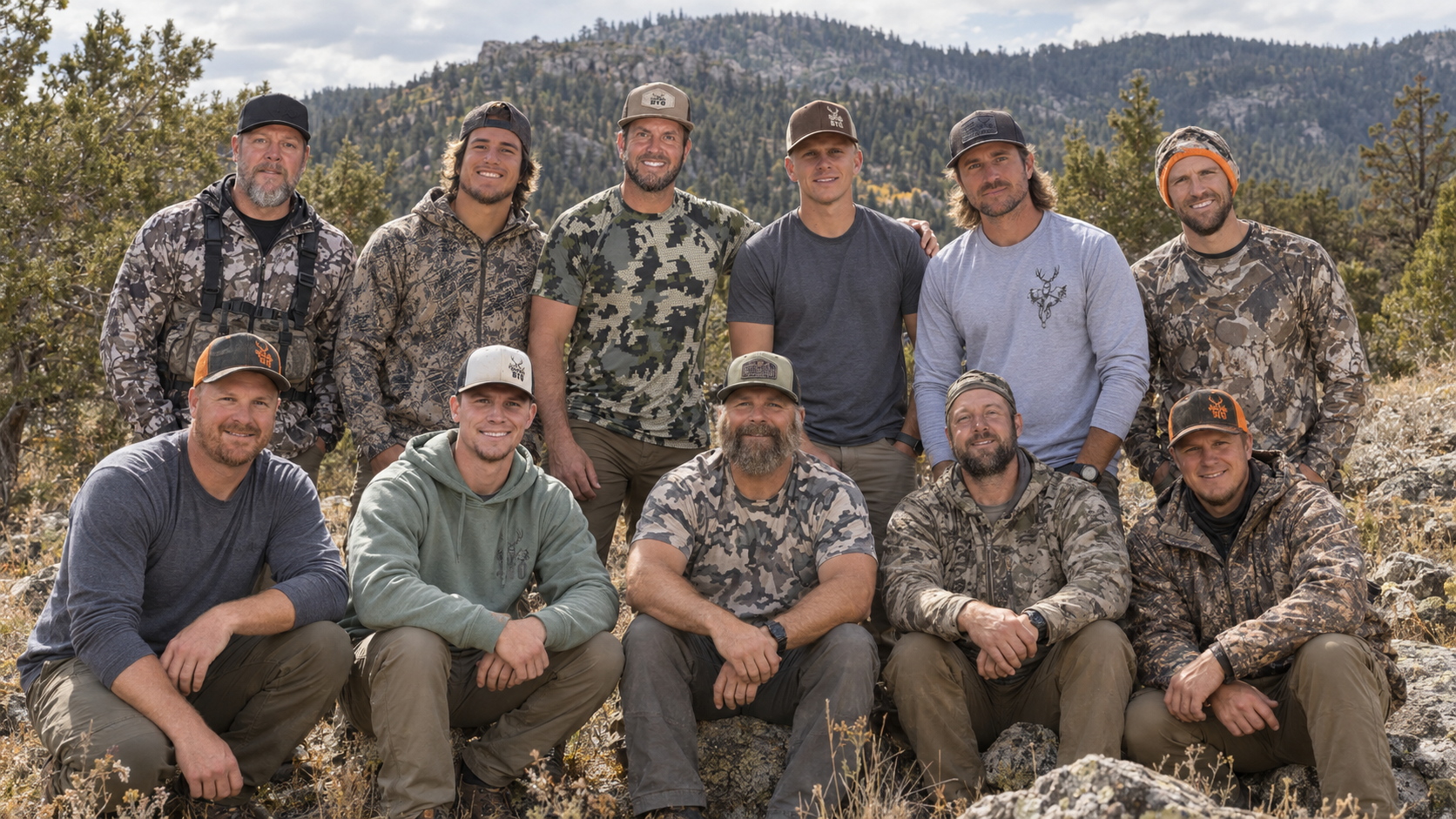 Black Timber Outfitters team together in mountain country