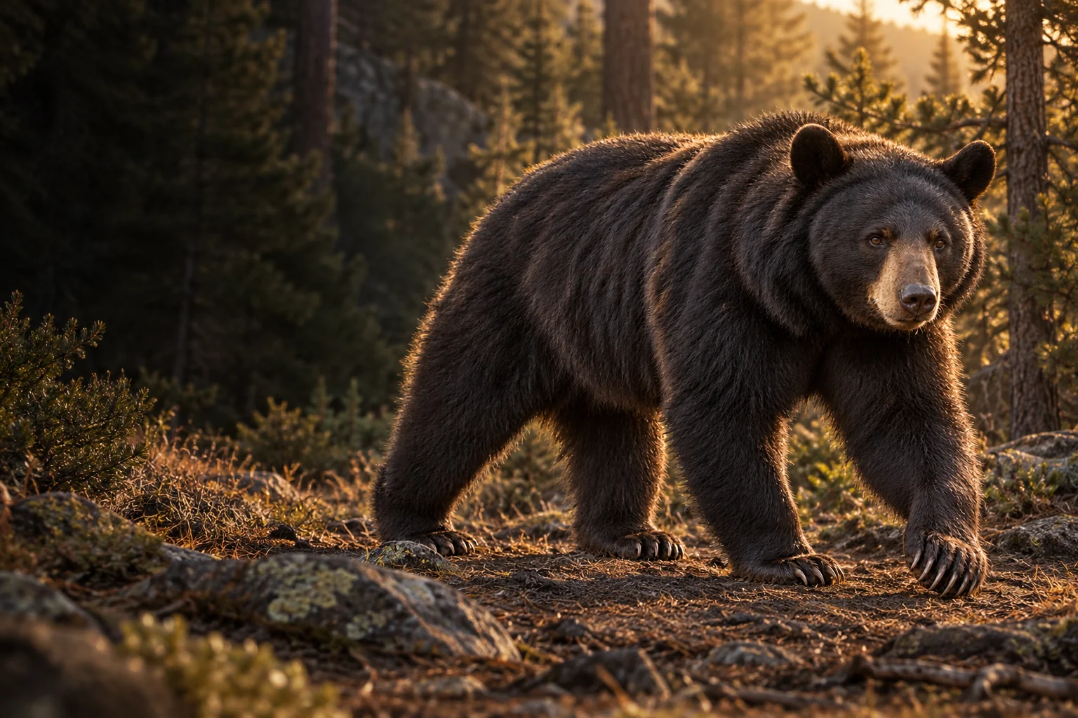 bear / wildlife illustration